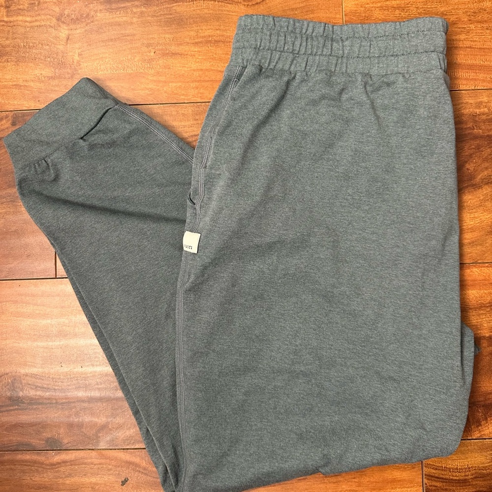 Vuori Charcoal Sea Green Joggers for Men/Woman